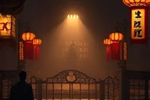 《长夜收视》封面，老式电视机前叠着两张椅子
