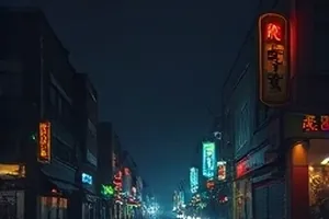《倒数第二站》封面，末班车窗外掠过的隧道灯光